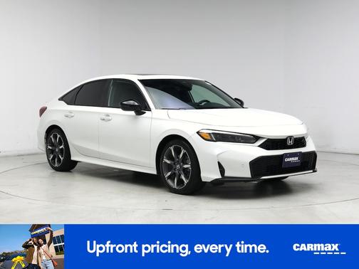 White 2026 Honda Civic Hybrid Sport Touring