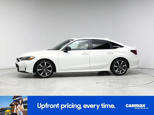 White 2026 Honda Civic Hybrid Sport Touring