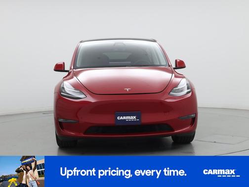 Red 2023 Tesla Model Y Long Range