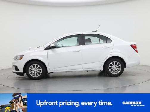 White 2017 Chevrolet Sonic LT