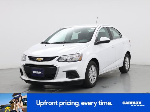 White 2017 Chevrolet Sonic LT
