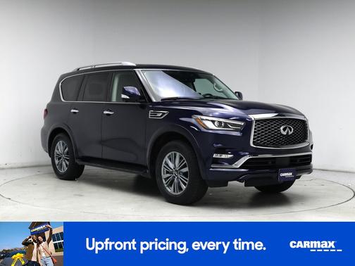 Blue 2024 INFINITI QX80 Luxe