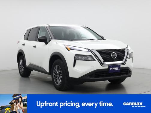 White 2021 Nissan Rogue S
