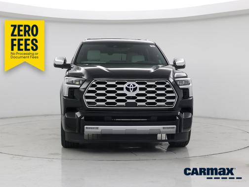 Black 2024 Toyota Sequoia Capstone