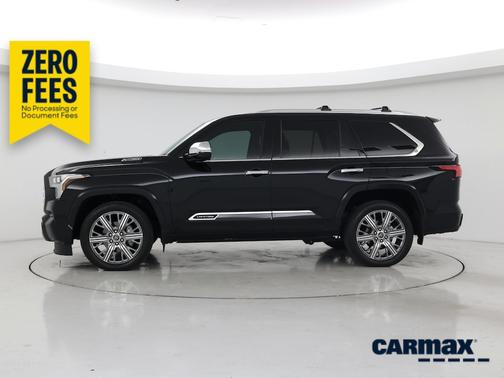 Black 2024 Toyota Sequoia Capstone