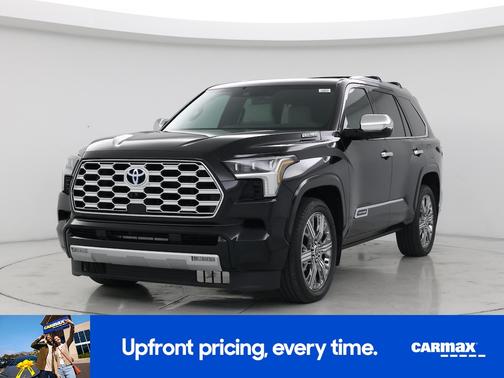 Black 2024 Toyota Sequoia Capstone