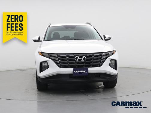 White 2023 Hyundai TUCSON Hybrid Blue