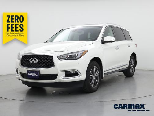 White 2019 INFINITI QX60 Luxe