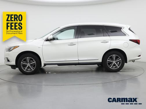 White 2019 INFINITI QX60 Luxe