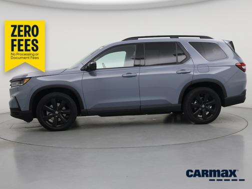 Blue 2025 Honda Pilot Black Edition