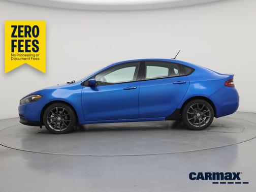Blue 2016 Dodge Dart SE