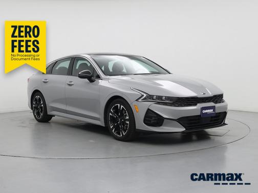Gray 2021 Kia K5 GT-Line