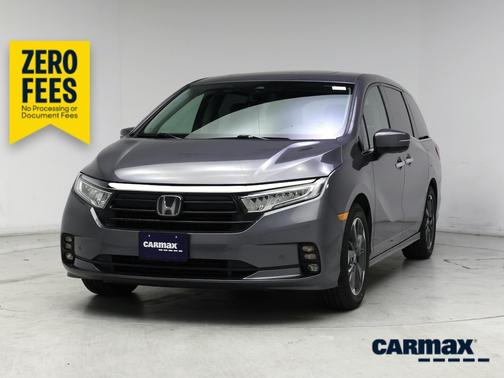Gray 2022 Honda Odyssey Elite