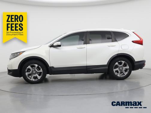 White 2018 Honda CR-V EX-L