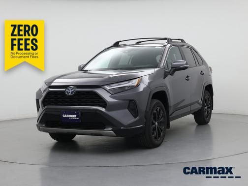 Gray 2022 Toyota RAV4 Hybrid SE