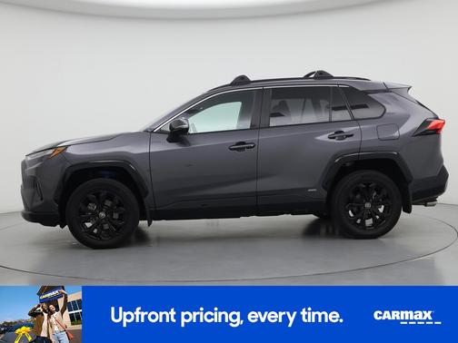 Gray 2022 Toyota RAV4 Hybrid SE