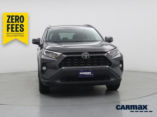 Gray 2021 Toyota RAV4 XLE