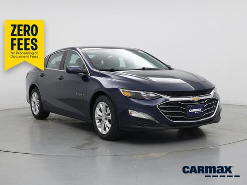 Blue 2022 Chevrolet Malibu LT