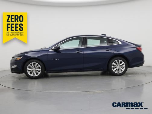 Blue 2022 Chevrolet Malibu LT
