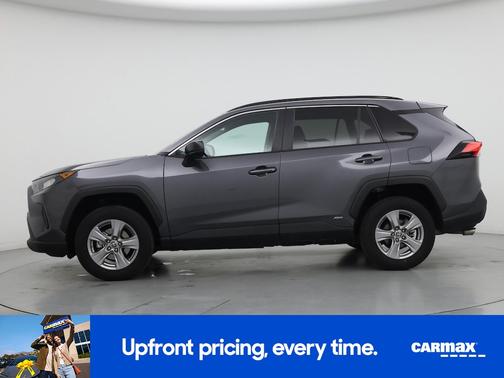 Gray 2022 Toyota RAV4 Hybrid LE