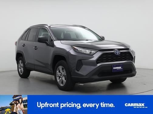 Gray 2022 Toyota RAV4 Hybrid LE