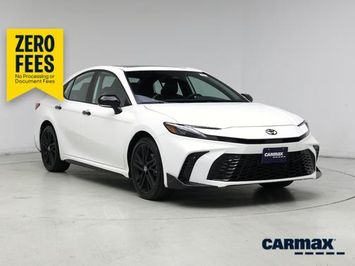 White 2026 Toyota Camry Nightshade