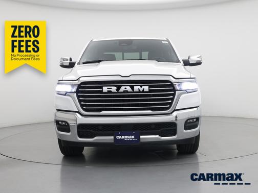 White 2025 RAM 1500 Laramie