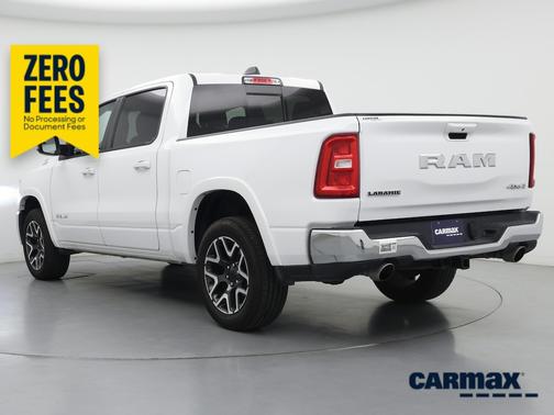 White 2025 RAM 1500 Laramie