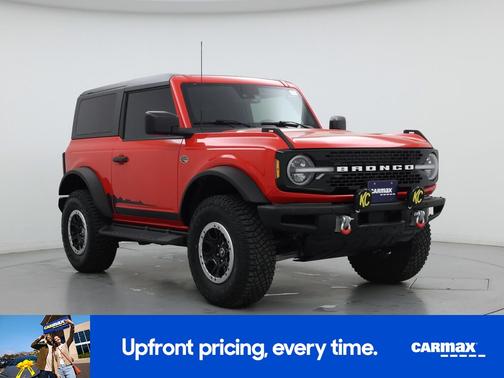 Red 2022 Ford Bronco Wildtrak