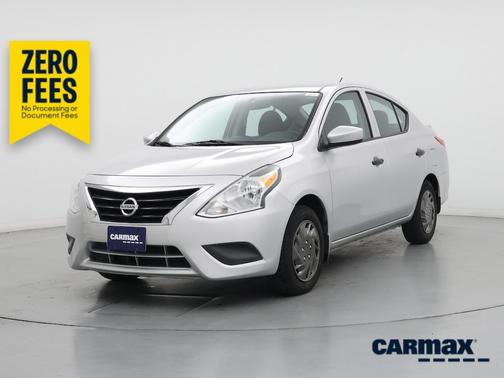 Silver 2018 Nissan Versa S Plus