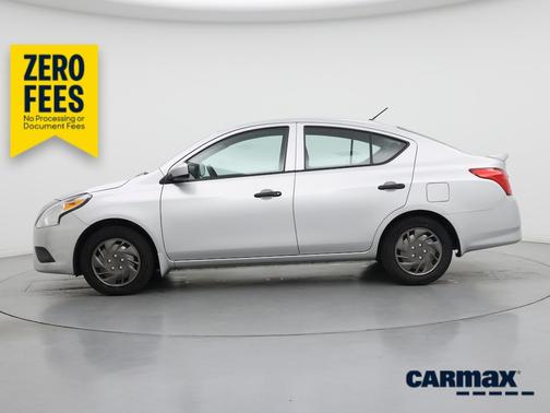 Silver 2018 Nissan Versa S Plus