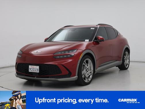 Red 2023 Genesis GV60 Performance