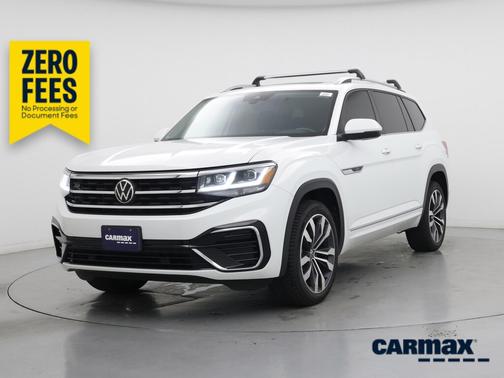 White 2021 Volkswagen Atlas SEL R-Line