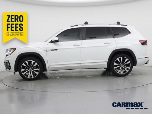 White 2021 Volkswagen Atlas SEL R-Line