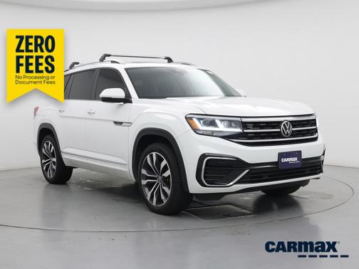 White 2021 Volkswagen Atlas SEL R-Line
