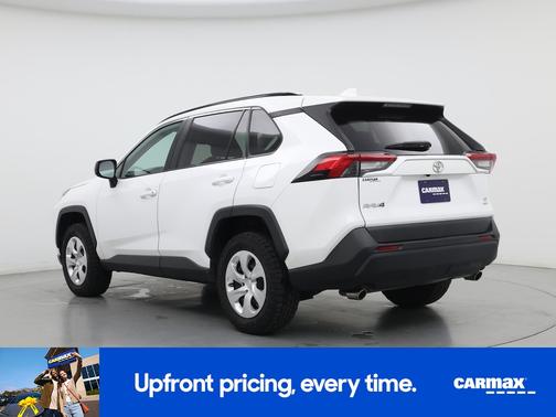 White 2019 Toyota RAV4 LE