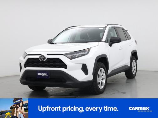 White 2019 Toyota RAV4 LE