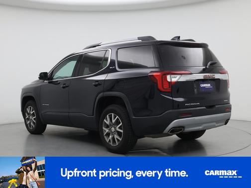 Blue 2021 GMC Acadia SLT