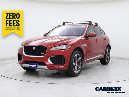 Red 2017 Jaguar F-PACE S