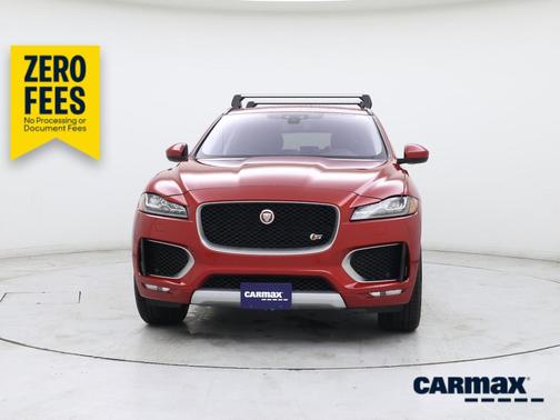 Red 2017 Jaguar F-PACE S