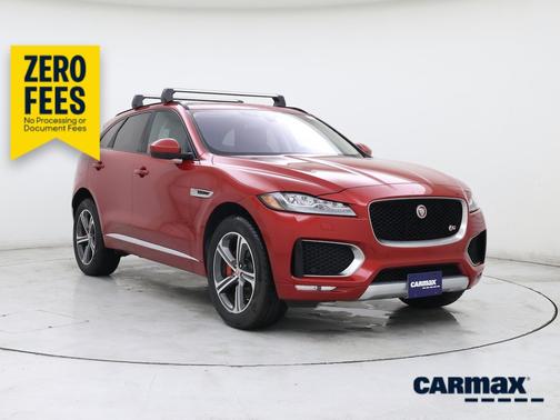 Red 2017 Jaguar F-PACE S