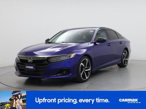 Blue 2022 Honda Accord Sport SE
