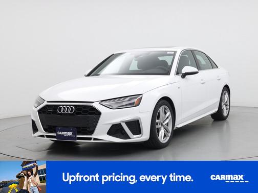 White 2023 Audi A4 S-Line Premium Plus