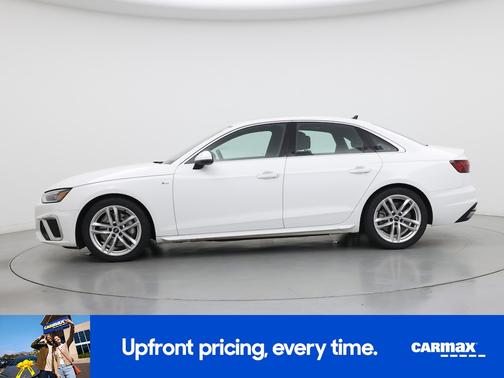 White 2023 Audi A4 S-Line Premium Plus