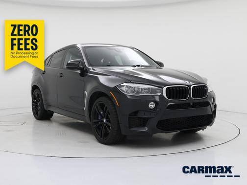 Black 2018 BMW X6 M