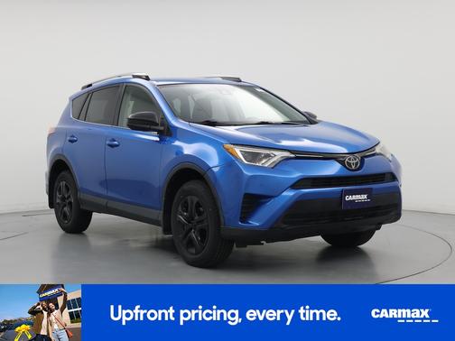 Blue 2017 Toyota RAV4 LE