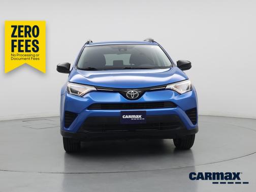 Blue 2017 Toyota RAV4 LE
