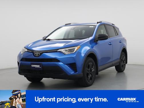 Blue 2017 Toyota RAV4 LE