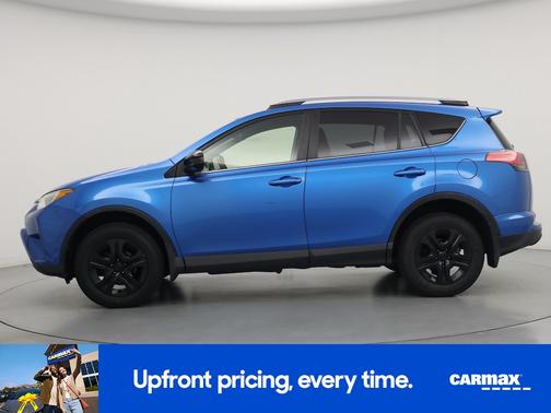 Blue 2017 Toyota RAV4 LE
