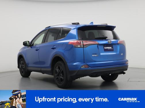 Blue 2017 Toyota RAV4 LE